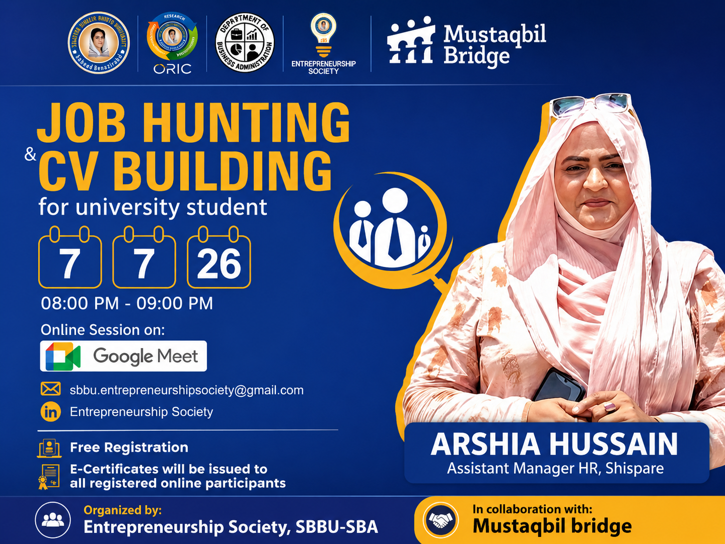 Online Session on Job Hunting & CV Building